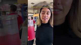 Mexicans vs Ecuadorians shorts viralvideo funny [upl. by Feledy]