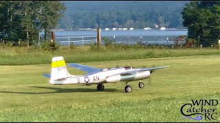 Giant Foam A26 Maiden Flight Success [upl. by Maag830]