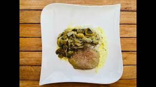 En cuisine avec Oliv escalopes de veau à la crème [upl. by Ashelman]