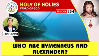 Who Are Hymenaeus and Alexander Holy of Holies Epi254 [upl. by Aleil274]