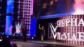 WWE Smackdown 15th anniversary 10714 Stephanie McMahon entrance [upl. by Arza]