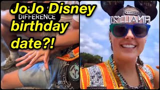 JoJo Siwa Disney Date for 21st [upl. by Filip]