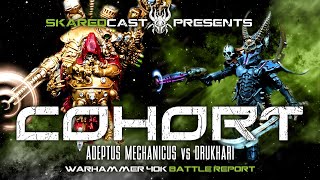 AdMech vs Drukhari  Warhammer40k  2000pt Battle Report [upl. by Eremaj]