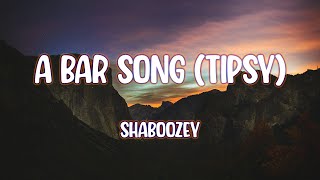 Shaboozey  A Bar Song Tipsy [upl. by Atisor191]