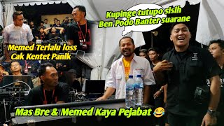 Wonge TekoLangsung pantau Memed amp Cak Kentet di Roasting tipisquot 😂 Mas Bre Pakai Kemeja kaya Bupati [upl. by Aleece]