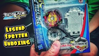 Legend Spryzen Unboxing at GameStop  Beyblade Burst Evolution SwitchStrike  Hasbro Toys [upl. by Tommie]