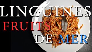 Linguines aux Fruits de Mer et sauce tomate Recette Facile [upl. by Oicneserc864]