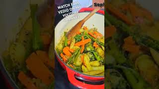 Sophielovelifestyle healthyeating vegetableprawncombo [upl. by Sadinoel]