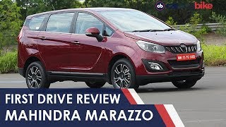 Mahindra Marazzo First Drive Review  NDTV carandbike [upl. by Pik]