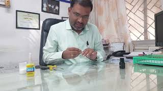 How to make pointer in eyepiece of Microscope [upl. by Tanhya]