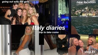 milan day  study abroad italy diaries vlog 1 [upl. by Apollus]