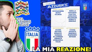 😱 CHA RIPENSATO‼️ La MIA REAZIONE ai CONVOCATI dellITALIA di MANCINI VS SPAGNA NATIONS LEAGUE [upl. by Dalila]