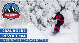 2024 Volkl Revolt 104  SkiEssentialscom Ski Test [upl. by Sorcha713]