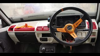 Maruti 800 Modified  Interior modified  Alloy wheels  Music system [upl. by Eibloc464]