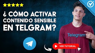 Cómo ACTIVAR el CONTENIDO SENSIBLE en Telegram  🔞 Fácil y Rápido 🔞 [upl. by Shalne]