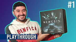 Nemesis  3 Player Playthrough  Part 1 [upl. by Ahsiekit]