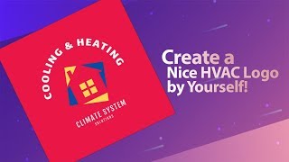 Create a Nice HVAC Logo by Yourself [upl. by Mathre]