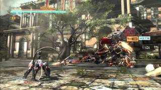 Metal Gear Rising Revengeance  Bladewolf DLC  Khamsin No Damage S Rank [upl. by Bale]