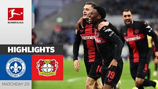 Tella Keeps Bayern at Distance  Darmstadt  Leverkusen 02  Highlights  MD20 – Bundesliga 2324 [upl. by Ardene]