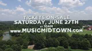 Music Midtown 2015 Announcement [upl. by Schalles]