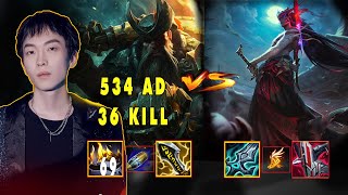 GANGPLANK 534 AD GET 36 KILL SO CRAZY [upl. by Suh]