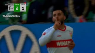 Deniz Undav Goal 907 Wolfsburg vs VfB Stuttgart 22 All Goals and Extended Highlights [upl. by Base]