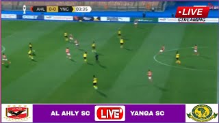 🔴LIVE Al Ahly vs Yanga Sc  Full Stream CAF Champions LeagueLigi ya Mabingwa Afrika2024 [upl. by Hairahcaz]