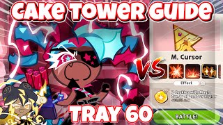 Endless Strawberry Cake Tower Tray 60 GUIDE F2P  Cookie Run Kingdom [upl. by Aelyk931]