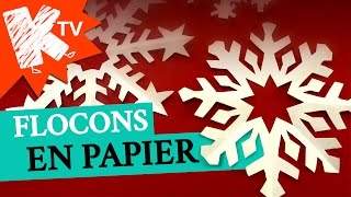 Flocons de neige en papier [upl. by Revlys]