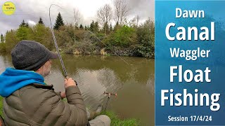 Float Fishing  Lovely Dawn Waggler Session  Closed Season Canal Chronicles Ep6  17424 Vid 499 [upl. by Notlew]