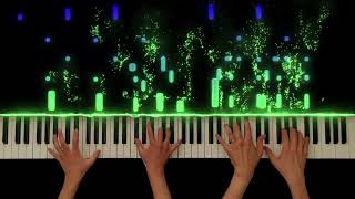 Fan Request Joplin Extreme Maple Leaf Rag 4 hands piano [upl. by Candra128]