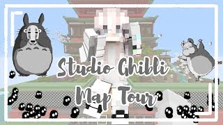 Studio Ghibli Map Tour  Minecraft [upl. by Naujet]