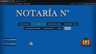 TUTORIAL DE USO DE SISTEMA PARA NOTARIASUIF [upl. by Notsej]