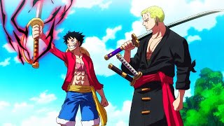 Zoro ensina Luffy a usar a espada Gryphon de Shanks em One Piece [upl. by Sulakcin956]