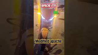 Apache bike 🏍  rider bikeride apache modified viralshorts shorts [upl. by Candace650]