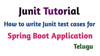 Spring Boot Integration Testing with TDD  Writing JUnit tests using Junit5  Thiru Academy [upl. by Porta]