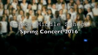 Triton MS Spring Concert 2016 [upl. by Ognimod39]