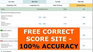 Top 3 Accurate Football Betting Prediction Site 2024 July Update [upl. by Zzaj828]