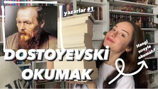 DOSTOYEVSKİ OKUMAK  YAZARLAR 1 [upl. by Becky]