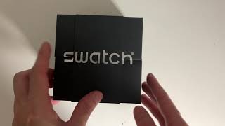 UNBOXING SWATCH Big Bolt Irony  Quartz Forest Face [upl. by Oirasan253]