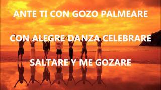 PALABRA EN ACCION ANTE TI CON GOZO KARAOKE [upl. by Latty]