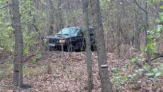 Jeep Grand Cherokee ZJ 40 Off road vs Forest [upl. by Acilgna]