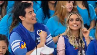 Passa ou Repassa  Domingo Legal  Time de Chiquititas 12072015 Parte 2 [upl. by Meerek]