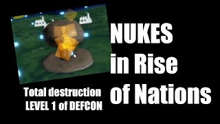 NUKES have been added in Rise of Nations [upl. by Naras119]