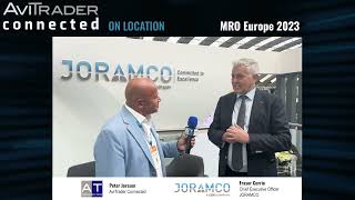 MRO EUROPE 2023  Joramco Interview CEO Fraser Currie [upl. by Refinney654]