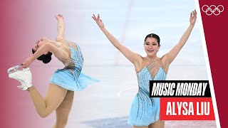 16 year old Alysa Lius STUNNING Free Skate 🎶⛸ [upl. by Nairrad]