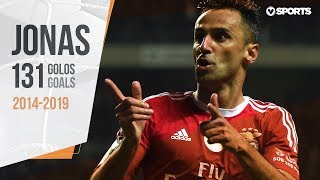 Jonas 131 golos pelo Benfica 20142019 [upl. by Girardo]