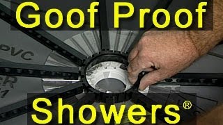 Goof Proof Shower Installation  01 [upl. by Florella653]