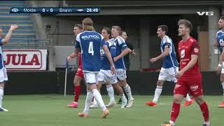 Molde–Brann 1–0 [upl. by Olwen]