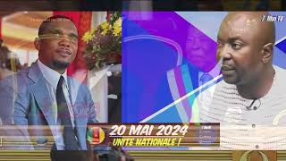 Samuel Etoo au défilé du 20 MAI 2024 [upl. by Suh]